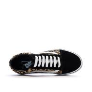 Baskets Noir/Léopard Femme Vans Old Skool Animalier vue 4