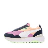 Baskets Corail/Rose/Violet Femme Puma Cruise Rider Silk Road