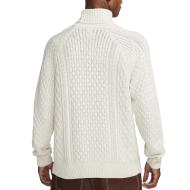 Pull Blanc Homme Nike Cable Knit vue 2