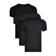 Lot x3 T-shirt Noir Homme Tommy Hilfiger Stretch