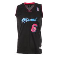 Miami Maillot de basket Noir Sport zone pas cher