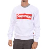 Sweat Blanc/Rouge Homme Supreme Grip PabloSup pas cher