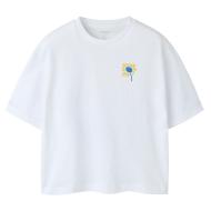White/Yellow Girls’ T-shirt Name it Rlx affordable