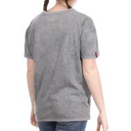 T-shirt Gris Femme Vintage Tee AC/DC vue 2