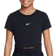 T-Shirt Noir Fille Nike HF7011 pas cher
