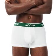 Lot de 3 Boxers Blanc Homme Lacoste 5H1300 pas cher