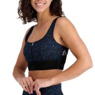 Brassière Noire/Bleu Femme Le Coq Sportif Training pas cher