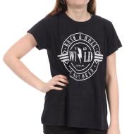 T-shirt Noir Femme Josephin Roller