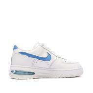 Air Force 1 Baskets Blanches/Bleu Homme Nike vue 2