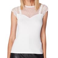 Top Blanc Femme Morgan Dalali pas cher