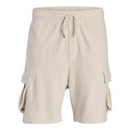 Short Cargo Beige Homme Jack & Jones Gordon pas cher
