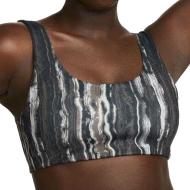 Brassière Noire/Grise Femme Nike Alate pas cher
