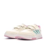Baskets Jaunes Fille Adidas Tensaur vue 6