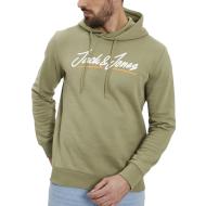 Sweat à capuche Vert Homme Jack & Jones Upscale