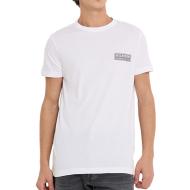 T-shirt Blanc Homme Tommy Hilfiger Printed