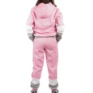 Ensemble de Survêtement Gris/Rose Fille Adidas HU0429 vue 2