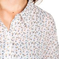 Chemise Blanche à fleurs Femme Teddy Smith Dova vue 3