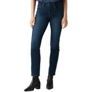 Jean 724 Bleu Foncé Femme Levi's High Rise Straight 18883 pas cher
