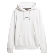 Sweat à Capuche Blanc Homme Superdry Plain Hood0 vue 2