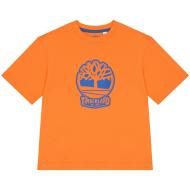 Camiseta naranja/azul para niño Timberland T60422 ver 2