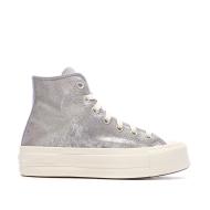Baskets Mauve Femme Converse All Star Lift Platform Shimmer vue 2