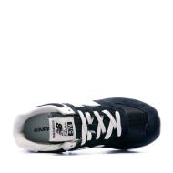 Baskets Noir/Blanche Femme New Balance WL574 vue 4