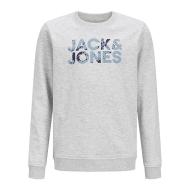 Sweat Gris Chiné Garçon Jack & Jones Splash
