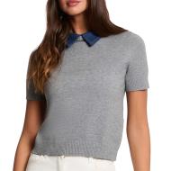 Polo Gris Femme Morgan MJANO pas cher
