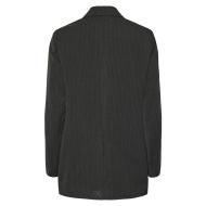 Blazer Noire Femme Pieces Talia vue 2