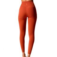 Legging 7/8 Terracotta Femme Nike Luxe Layered vue 2