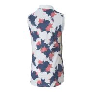 Polo Blanc à motifs Fille Puma Floral vue 2