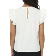 Blouse Blanche Femme JDY Trains vue 2