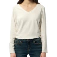 T-shirt Blanc Femme Teddy Smith Miana