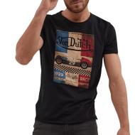 T-shirt Noir Homme Von Dutch GPRIX