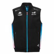 Veste Sans Manches Noire/Turquoise Homme Kappa Abosle pas cher