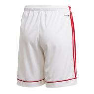 Short de Football Blanc Garçon Adidas Squad vue 2