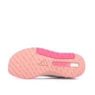 Baskets Blanches/Roses Femme Adidas Everyset Trainer vue 5