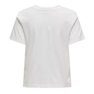 T-shirt Blanc Femme JDY Selma vue 2
