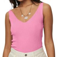 Débardeur en Maille Rose Femme JDY Nanna 15180497