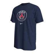PSG T-shirt Marine Homme Nike Crest Tee pas cher