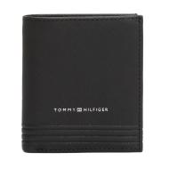 Portefeuille Noir Homme Tommy Hilfiger Trifold pas cher