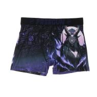 Boxer Noir/Violet à Imprimés Homme Freegun DEM pas cher