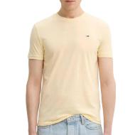 T-shirt Jaune Homme Tommy Hilfiger Jaspe DM0DM20363