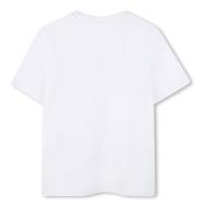 Weißes T-Shirt für Jungen von Hugo Boss J52701 Ansicht 2