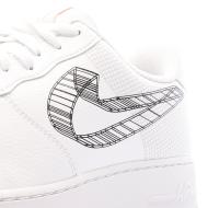 Baskets Blanches Homme Nike Air Force 1 vue 7