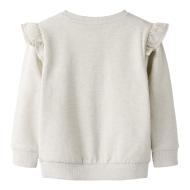 Sweat Beige Fille Name it Fask vue 2