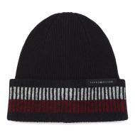 Bonnet Noir Homme Tommy Hilfiger Corp pas cher