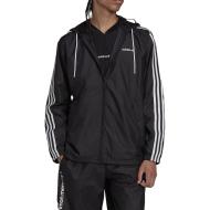 Veste Coupe-vent Noir Homme Adidas Trefoil C Wb pas cher