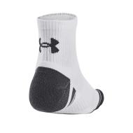 x3 Pairs of Under Armour Performance Tech White Men’s Socks Photo of the Espace des Marques %store% store - view of %key%