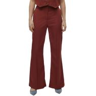 Pantalon à Pinces Terracotta Femme Vero Moda Tara pas cher